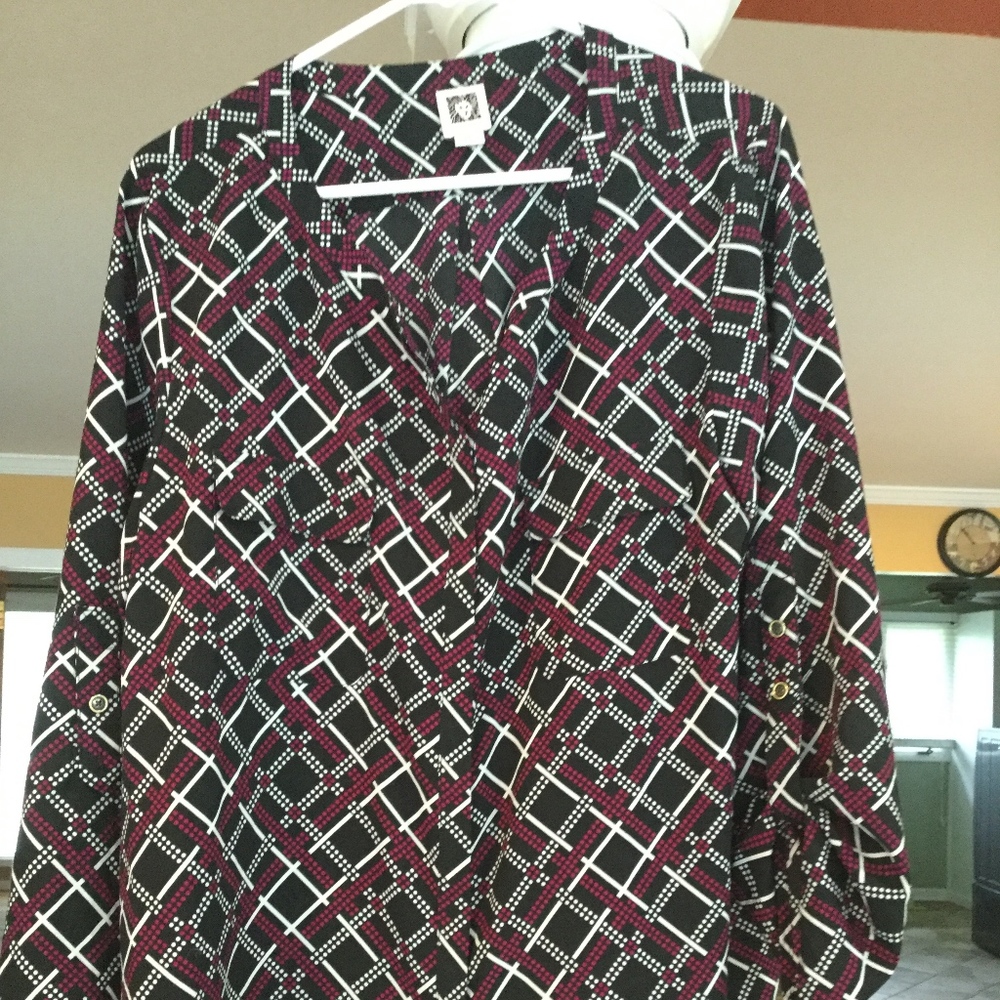 Anne Klein xl blouse